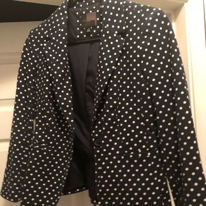 Polka Dot Blazer